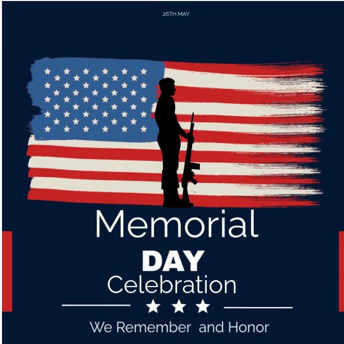 Copy of Purple Maximalist Memorial Day 2025 Templates Instagram Post ...