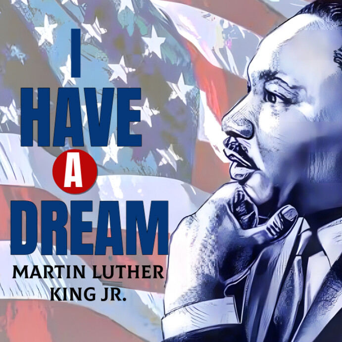 Copy of Purple Maximalist Mlk Day Instagram Post | PosterMyWall