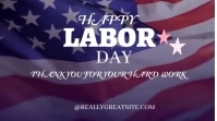 Purple Maximalist Mp4 Video Of American Labor งานนำเสนอ Presentation (16:9) template