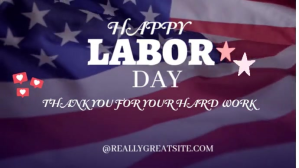 Purple Maximalist Mp4 Video Of American Labor Presentazione (16:9) template