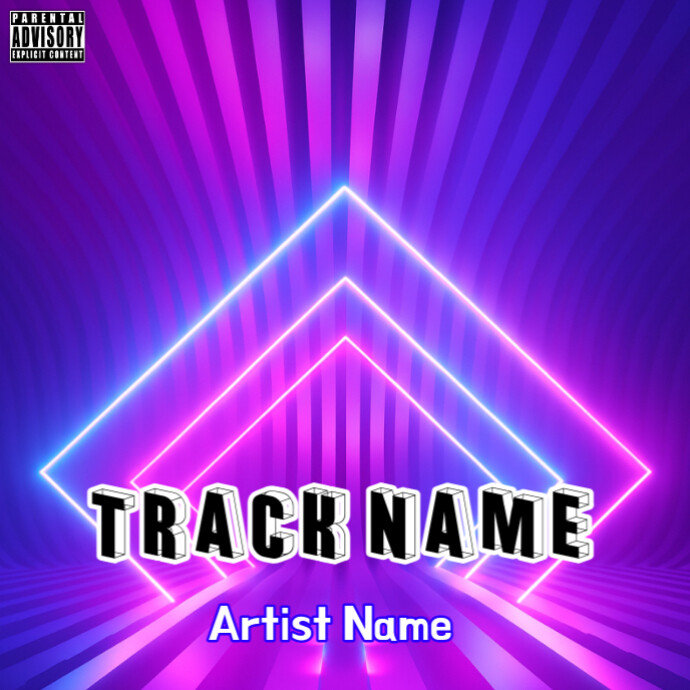 Copy of Purple Maximalist Neon Vibes: Futuristic Light Tunnel Album ...
