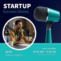 Purple Maximalist Podcast Instagram Post template