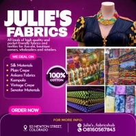 Purple Maximalist Premium Textiles And Fabrics Design Template  Instagram Post