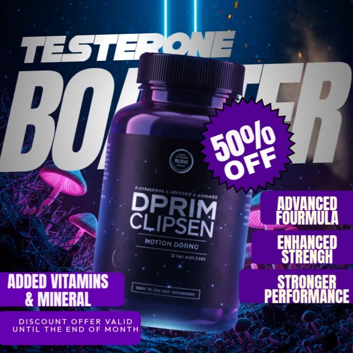 Purple Maximalist Protein Powder Instagram Post Template | PosterMyWall