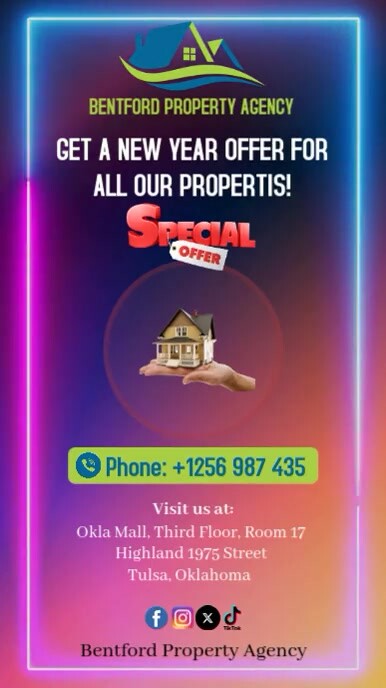 Purple Maximalist Real Easte House For Sale Reel Instagram Story Instagram-verhaal template