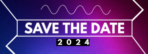 Purple Maximalist Save The Date Facebook Cove template