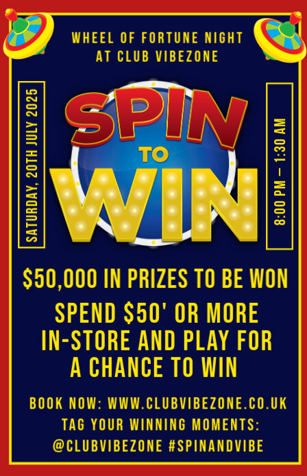 Purple Maximalist  Spin To Win Tabloid Tablóide template