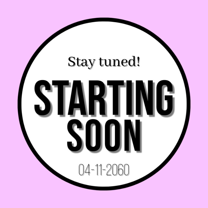 Copy of Purple Maximalist Stay Tuned Starting Soon Flyers Instagram ...