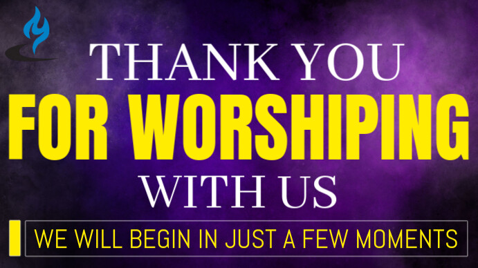 Copy of Purple Maximalist Thank You Digital Display (16:9) | PosterMyWall
