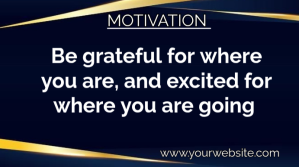 Purple Maximalist Thankful Quotes  Digital Display (16:9) template
