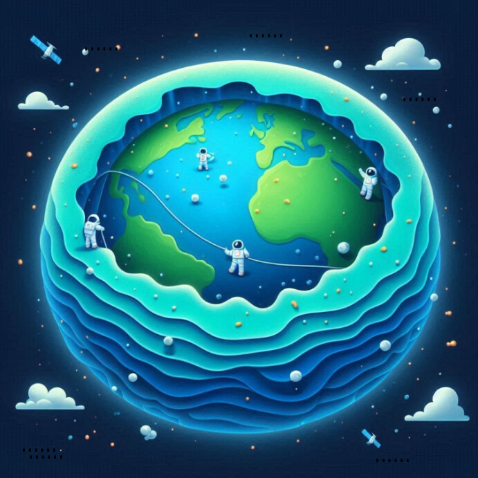Purple Maximalist The Ozone Layer Instagram P template