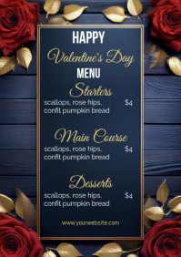 Purple Maximalist Valentinesdayspecialmen A4 template