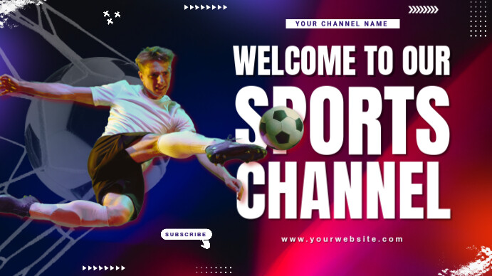 Purple Maximalist Youtube Thumbnail  Youtube Thumbnail template