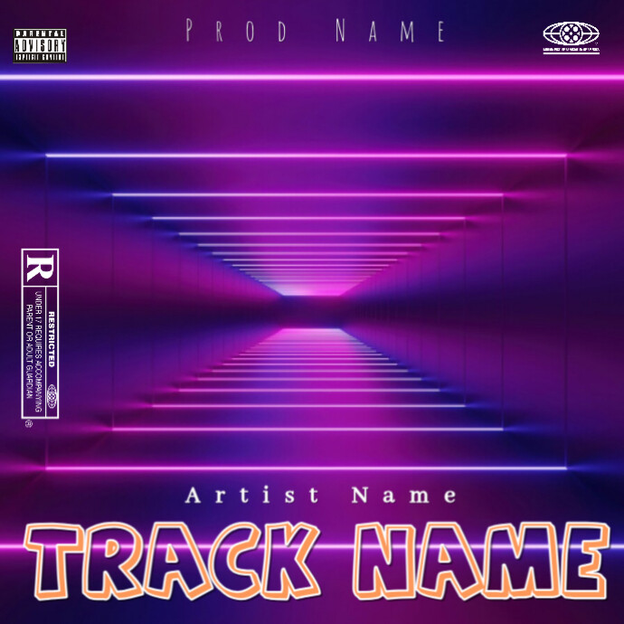 Purple Mixtape Album Cover Template | PosterMyWall