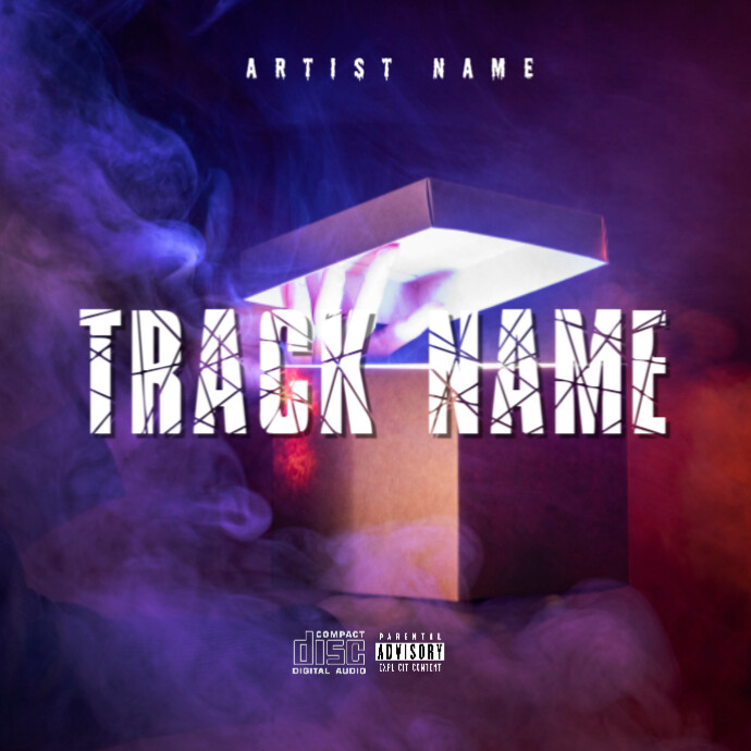 Purple Mixtape Album Cover Template | PosterMyWall