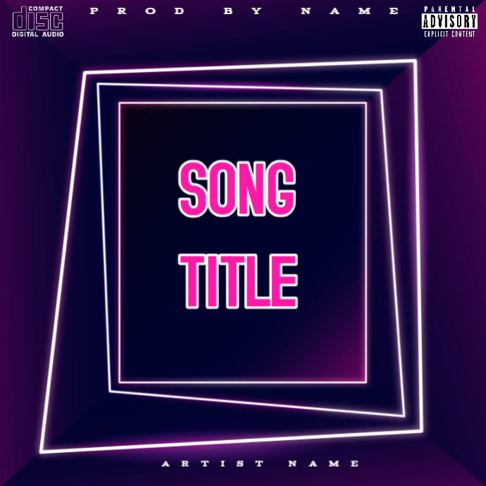 Purple Mixtape Album Cover Template | PosterMyWall
