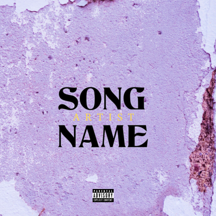 Purple Mixtape Album Cover Template | PosterMyWall