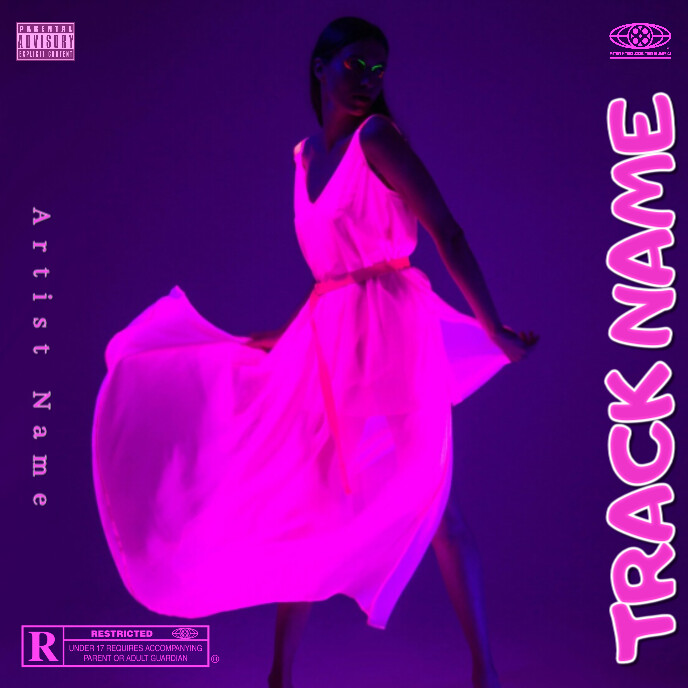 Purple Mixtape Album Cover Template | PosterMyWall