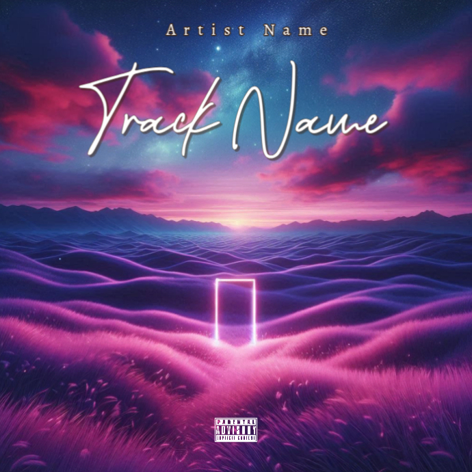 Purple Mixtape Album Cover Template | PosterMyWall