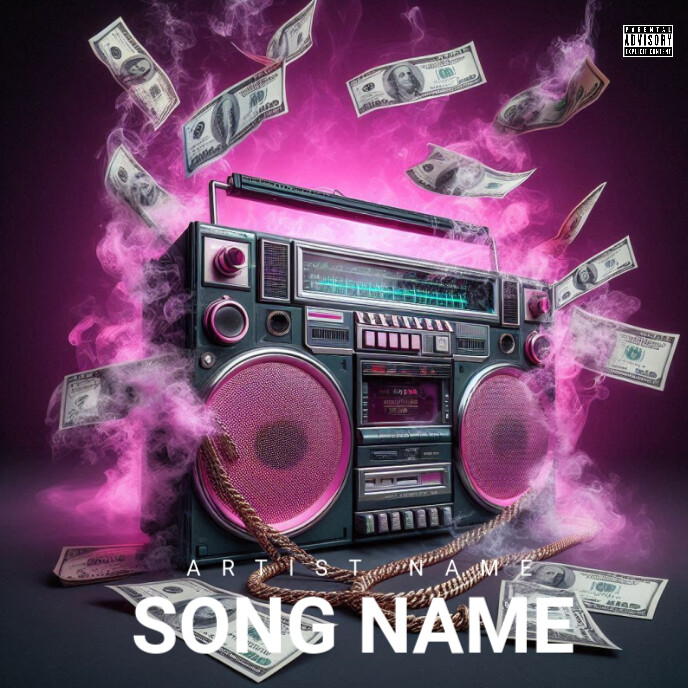 Purple Mixtape Cover Album Cover Template | PosterMyWall