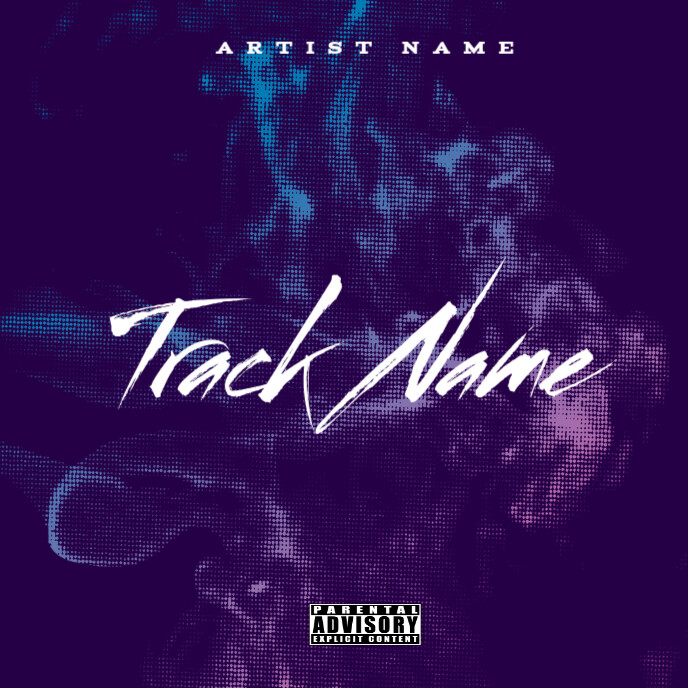 Purple Mixtape Cover Album Cover Template | PosterMyWall