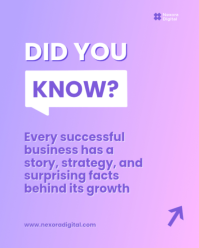 Viola Business Growth Insights Instagram Portrait Template - Page 1
