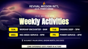 Purple Modern & Minimal Church Weekly Activities Flyer Digital Display Video template