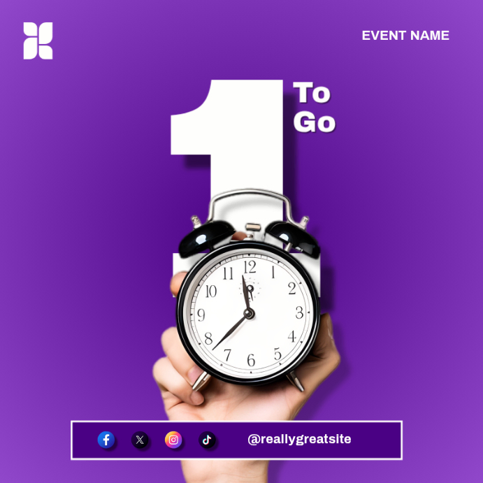 Countdown Event Instagram Ad Template | PosterMyWall