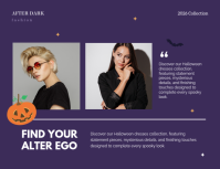 Purple Halloween Fashion Collection Løbeseddel Template - Page 3