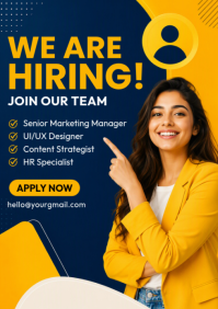 Lilla Job Recruitment A4 Template