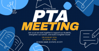 Morado PTA Meeting Imagen Compartida en Facebook Template