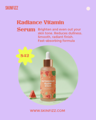 Purple Skincare Promotion Instagram Portrait Template - Page 3