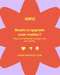 Purple Skincare Promotion Instagram Portrait Template - Page 5