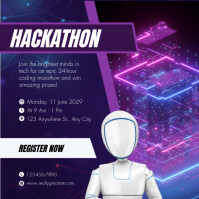 7 Free Templates for 'Hackathon' | PosterMyWall