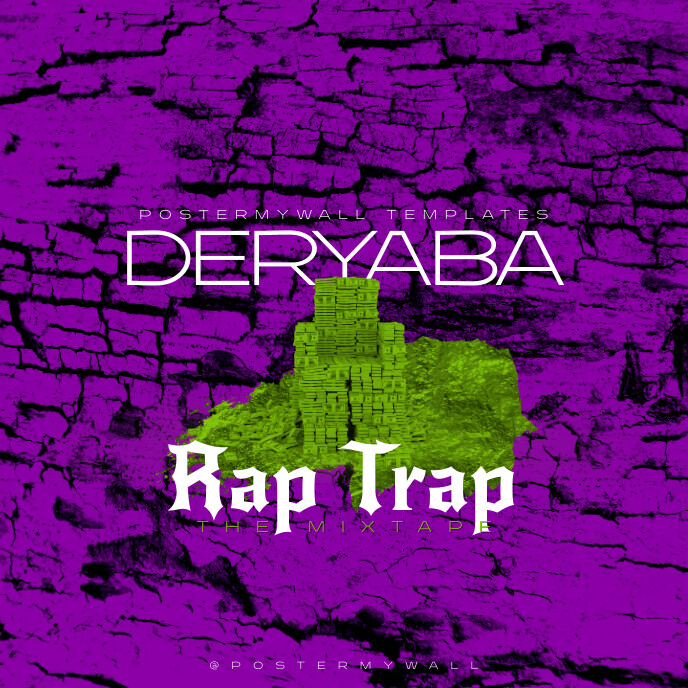 Purple Money Rap Album Cover Template | PosterMyWall