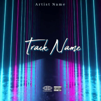 Purple Music Album Cover Album Cover Video Template | PosterMyWall
