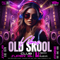 Morado After Work Club Event Pos Instagram Template
