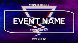 Roxo Event Promotion Digitalt display Template
