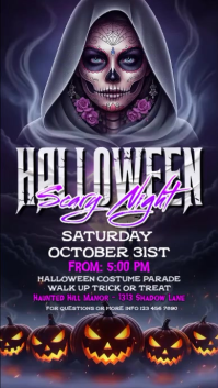 Viola Halloween Event Instagram-verhaal Template