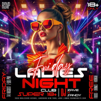 Sort Ladies Night Club Event Instagram Plasing Template