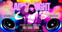 Ladies Night Party Facebook Ad Template