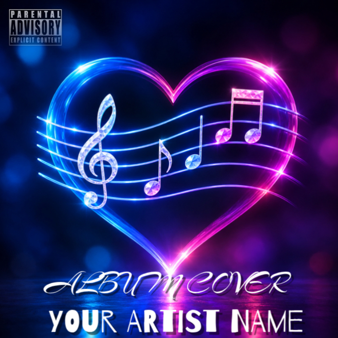 Music Album Cover Album Covers Template | PosterMyWall