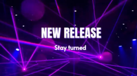 Purple Music Release Digitale Vertoning Template