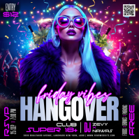 Ungu Nightclub Event Pos Instagram Template