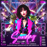 Morado Nightclub Event Pos Instagram Template