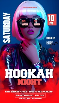 Purple Neon Red And Blue Background Gradient Wizytówka template