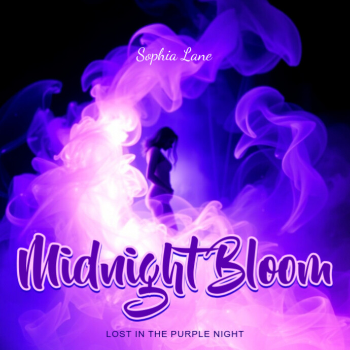 PURPLE PASTEL GRADIENT ABSTRACT MUSIC ALBUM COVER TEMPLATE | PosterMyWall