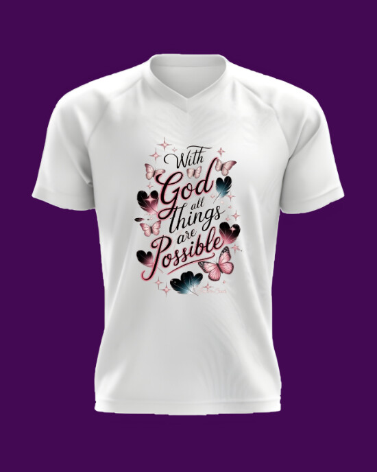 Purple Pastel White T Shirt Design  Instagram Portrait template