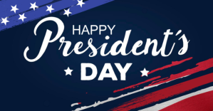 Purple  President`s Day Facebook Shared Image template
