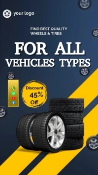 Purple Professional Blue And Yellow Backgroun Affichage numérique (9:16) template